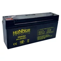 Honnor Security 6V 3,2Ah zselés akkumulátor Honnor Security 6V 3,2Ah zselés akkumulátor