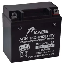 KAGE MF YB9L-B (KG12N9-3B) 12V 9Ah Motor akkumulátor KAGE MF YB9L-B (KG12N9-3B) 12V 9Ah Motor akkumulátor