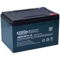 Krafton KC12-14 12V 17Ah Ciklikus zselés akkumulátor elektromos kerékpárba.
