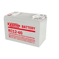 Krafton KC12-60 12V 60Ah Zselés akkumulátor