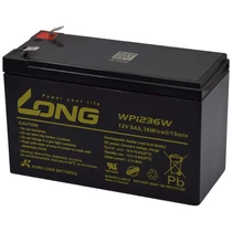 Long 12V 9Ah Zselés akkumulátor WP1236W