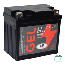 Landport GEL LTX5-3 (YTX5-3, YTX5L-BS) 12V 5Ah gondozásmentes GÉL (zselés) motor akkumulátor