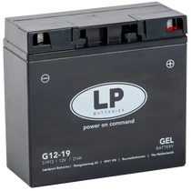 Landport G12-19 12V 19Ah gondozásmentes AGM (zselés) motor akkumulátor 
