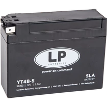 Landport YT4B-5 12V 2,3Ah gondozásmentes AGM (zselés) motor akkumulátor