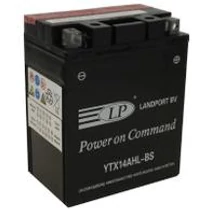 Landport YTX14AHL-BS 12V 12Ah gondozásmentes AGM (zselés) motor akkumulátor