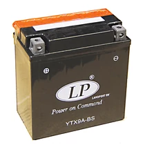 Landport YTX9A-BS (YB9-B) 12V 8Ah gondozásmentes AGM (zselés) motor akkumulátor