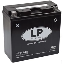 Landport YT14B-BS 12V 12Ah gondozásmentes AGM (zselés) motor akkumulátor