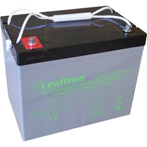  Leaftron 12V 75Ah Ciklkus Zselés GÉL Akkumulátor LTG12-75