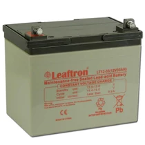  Leaftron 12V 33Ah Zselés akkumulátor LT12-33