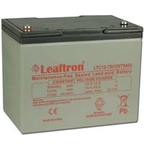  Leaftron 12V 75Ah Ciklkus Zselés Akkumulátor LTC12-75