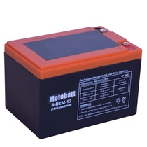Motobatt (6-DZM-12) 12V 15Ah Ciklikus zselés akkumulátor elektromos kerékpárba Motobatt (6-DZM-12) 12V 15Ah Ciklikus zselés akkumulátor elektromos kerékpárba