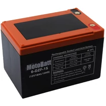 Motobatt (6-DZF-15) 12V 18Ah Ciklikus zselés akkumulátor elektromos kerékpárba  Motobatt (6-DZF-15) 12V 18Ah Ciklikus zselés akkumulátor elektromos kerékpárba