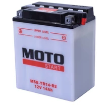 MotoBatt YB14-B2 12V 14Ah Motor akkumulátor sav nélkül MotoBatt YB14-B2 12V 14Ah Motor akkumulátor sav nélkül