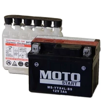 MotoSTART YTX4L-BS 12V 3Ah gondozásmentes AGM (zselés) motor akkumulátor  MotoSTART YTX4L-BS 12V 3Ah gondozásmentes AGM (zselés) motor akkumulátor