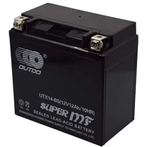 OUTDO YTX14-BS 12V 12Ah Motor akkumulátor OUTDO YTX14-BS 12V 12Ah Motor akkumulátor