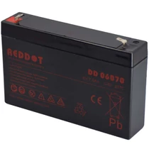 Reddot 6V 7Ah Zselés akkumulátor DD06070  Reddot 6V 7Ah Zselés akkumulátor DD06070