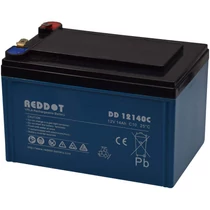  Reddot 12V 14Ah Ciklikus zselés akkumulátor elektromos kerékpárba DD12140C