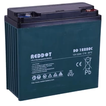 Reddot 12V 22Ah Ciklikus zselés akkumulátor elektromos kerékpárba DD12220C  Reddot 12V 22Ah Ciklikus zselés akkumulátor elektromos kerékpárba DD12220C
