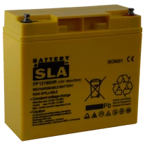 SLA FP 12180HR 12 12V 18Ah Zselés akkumulátor  SLA FP 12180HR 12 12V 18Ah Zselés akkumulátor