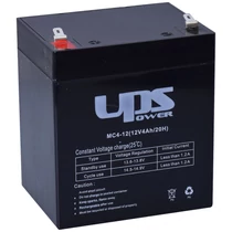UPS Power MC4-12 12V 4Ah Zselés akkumulátor UPS Power MC4-12 12V 4Ah Zselés akkumulátor