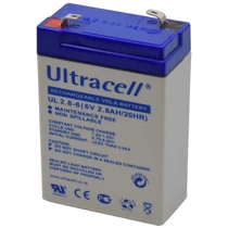 Ultracell 6V 2,8Ah Zselés akkumulátor