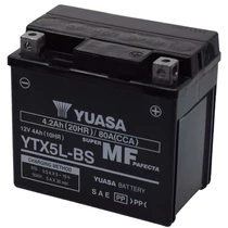 Yuasa YTX5L-BS 12V 4Ah gondozásmentes AGM (zselés) motor akkumulátor  Yuasa YTX5L-BS 12V 4Ah gondozásmentes AGM (zselés) motor akkumulátor