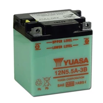 Yuasa12N5-3B 12V 5Ah Motor akkumulátor  Yuasa12N5-3B 12V 5Ah Motor akkumulátor
