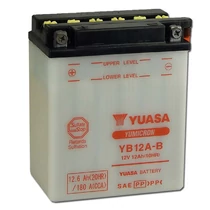 Yuasa YB12A-B 12V 12Ah Motor akkumulátor