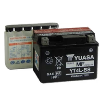 Yuasa YT4L-BS 12V 3Ah gondozásmentes AGM (zselés) motor akkumulátor  Yuasa YT4L-BS 12V 3Ah gondozásmentes AGM (zselés) motor akkumulátor