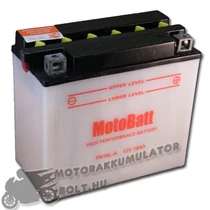 MotoBatt YB18L-A2 12V 18Ah Motor akkumulátor sav nélkül MotoBatt YB18L-A2 12V 18Ah Motor akkumulátor sav nélkül