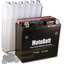 MotoBatt YT14B-4 12V 12Ah Motor akkumulátor MotoBatt YT14B-4 12V 12Ah Motor akkumulátor