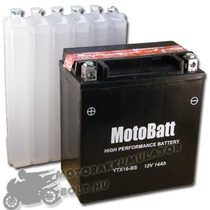 MotoBatt YTX16-BS 12V 14Ah Motor akkumulátor MotoBatt YTX16-BS 12V 14Ah Motor akkumulátor