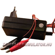 Zselés akkumulátor töltő 12V 1,8A töltőáram Zselés akkumulátor töltő 12V 1,8A töltőáram