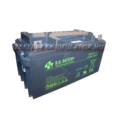 BB Battery 12V 65Ah Zselés akkumulátor