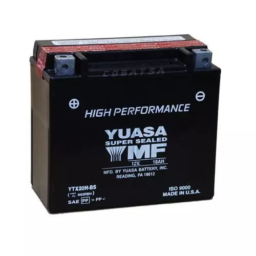 Yuasa YTX20H-BS 12V 18Ah gondozásmentes AGM (zselés) motor akkumulátor