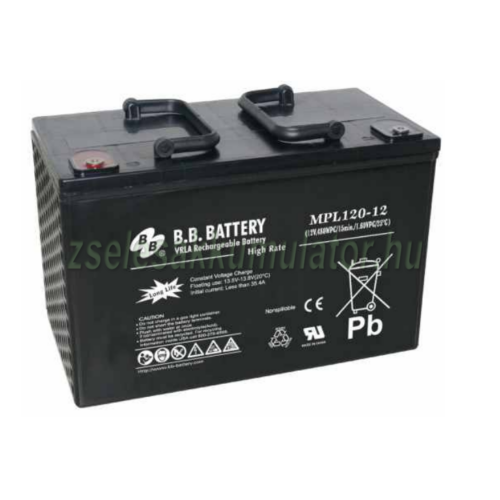 B.B. Battery 12V 120Ah Zselés akkumulátor MPL120-12