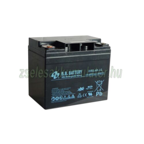  BB Battery 12V 40Ah HRL40-12 Longlife Zselés akkumulátor
