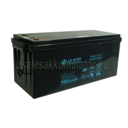 BB Battery 12V 215Ah Zselés akkumulátor HRL215-12