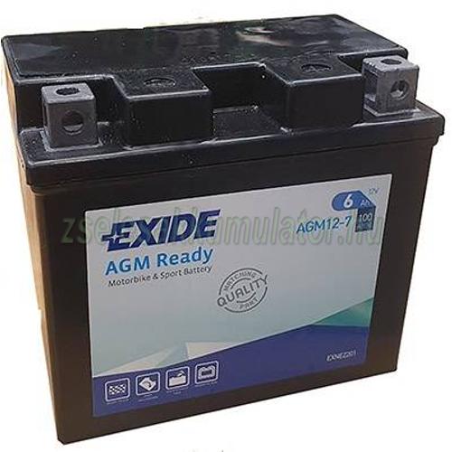 Exide AGM 12-7 (YTX5L-BS) 12V 6Ah gondozásmentes AGM (zselés) motor akkumulátor