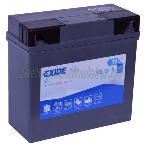 Exide YTZ19-S BMW 12V 19Ah Motor akkumulátor