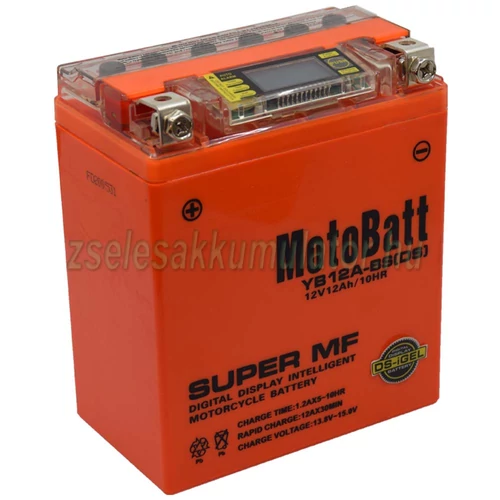 MotoBatt IGEL YB12A-BS I-GEL (YB12A-A) 12V 12Ah Motor akkumulátor MotoBatt IGEL YB12A-BS I-GEL (YB12A-A) 12V 12Ah Motor akkumulátor
