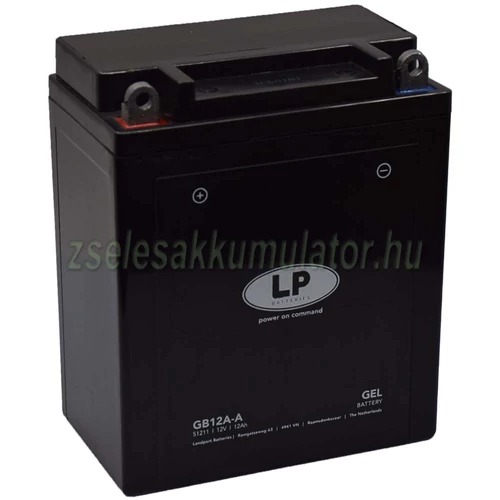 Landport GB12A-A 12V 12Ah gondozásmentes AGM (zselés) motor akkumulátor