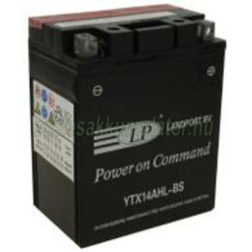 Landport YTX14AHL-BS 12V 12Ah gondozásmentes AGM (zselés) motor akkumulátor