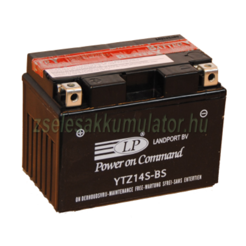 Landport YTZ12S-BS 12V 11Ah gondozásmentes AGM (zselés) motor akkumulátor