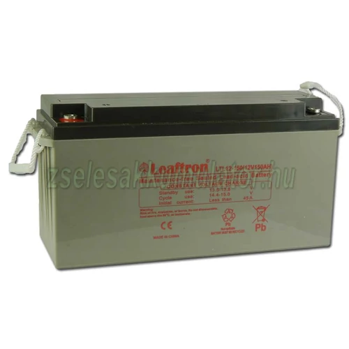  Leaftron 12V 150Ah Zselés akkumulátor LTL12-150