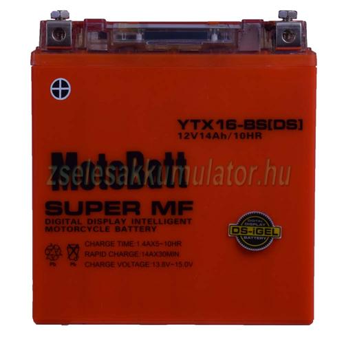 DS-iGEL Batteries with Digital Display #YTX20L‑BS (DS‑iGEL)