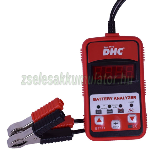 DHC-BT111 digitális akkumulátor tesztelő