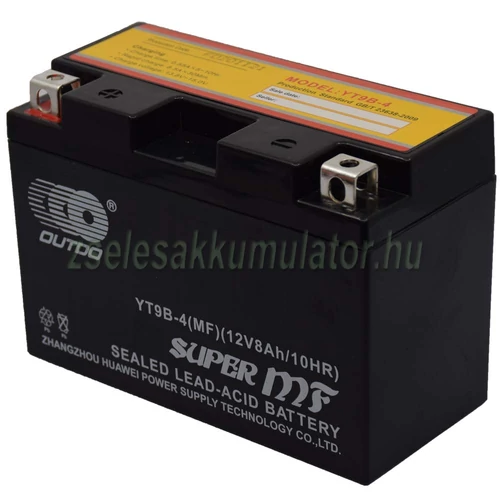 Outdo YT9B-4 12V 8Ah Motor akkumulátor
