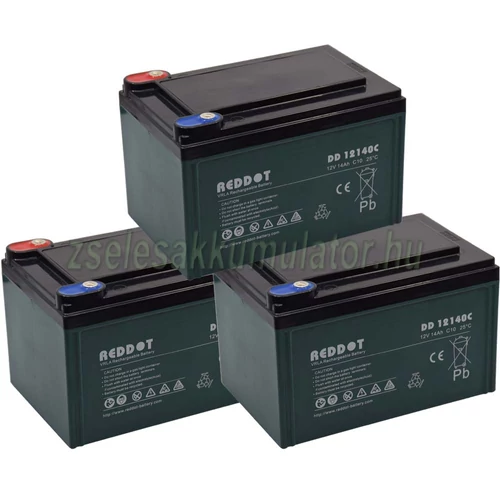 RedDot 36V 14Ah elektromos kerékpár akku csomag