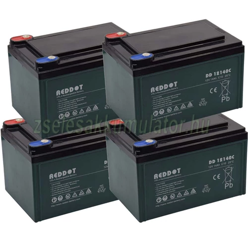 Reddot 48V 14Ah elektromos kerékpár akku csomag